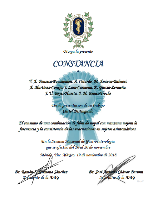 En la Semana Nacional de Gastroenterología que se efectuó del 16 al 20 de noviembre